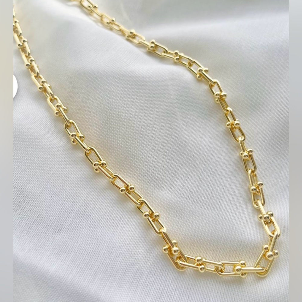 18K Gold Stainless Steel Chain Choker